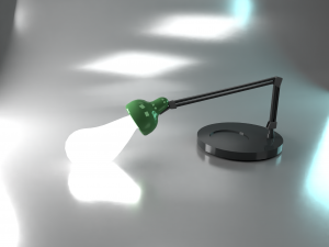 desk lamp design Model 3D