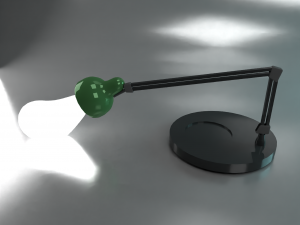desk lamp design Model 3D