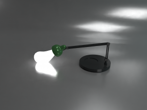 desk lamp design Model 3D