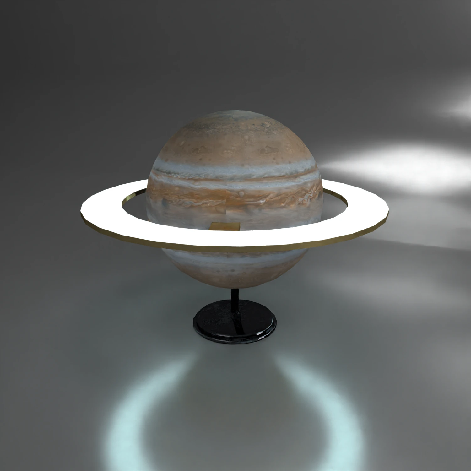 saturn desk lamp 3D Model .c4d .max .obj .3ds .fbx .stl .blend