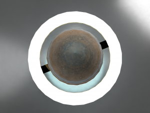 saturn desk lamp Model 3D