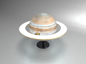 saturn desk lamp 3D Model