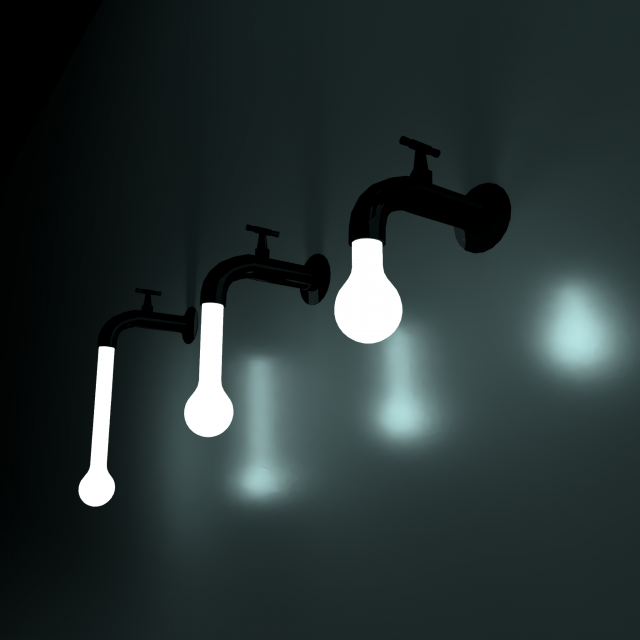 lamp tape design 3D Model .c4d .max .obj .3ds .fbx .stl .blend 