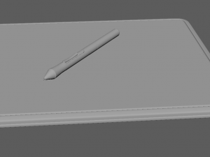 digital pen and tablet Model 3D