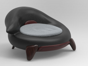 fox chair 3D Модель