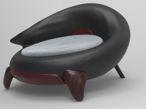 fox chair Modelo 3D