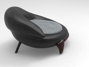 fox chair Modelo 3D