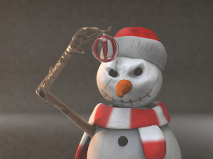 snowman Modelo 3D
