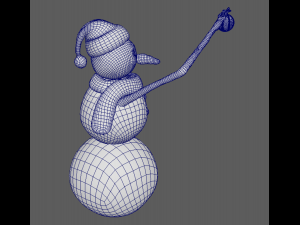 snowman Modelo 3D