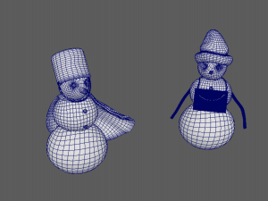 snowman Modelo 3D