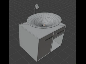 bathroom sink 3d 3D Model