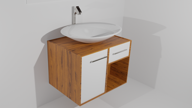 bathroom sink 3d Modelo 3D .c4d .max .obj .3ds .fbx .stl .blend 