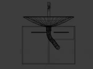 bathroom sink 3d 3D Model