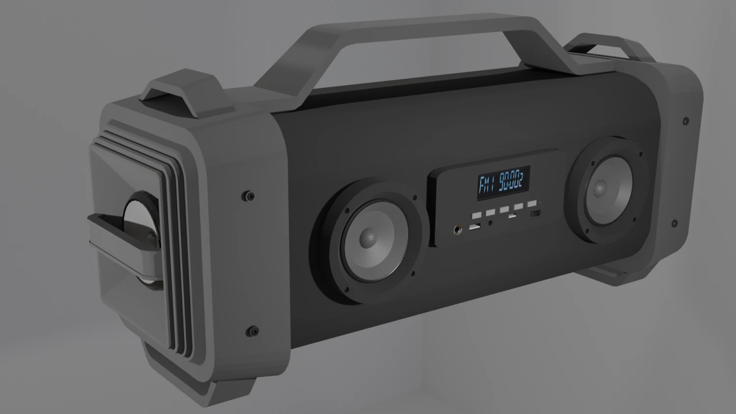 altoparlante mobile Modello 3D .c4d .max .obj .3ds .fbx .stl .blend 