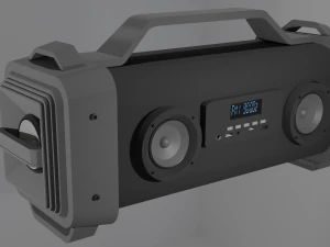 altoparlante mobile Modello 3D