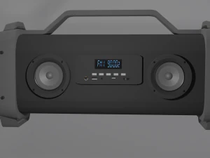 altoparlante mobile Modello 3D