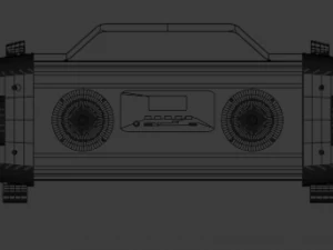 altoparlante mobile Modello 3D