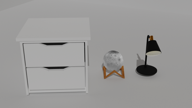 lamp and table to use in the bedroom 3D मॉडल .c4d .max .obj .3ds .fbx .stl .blend 