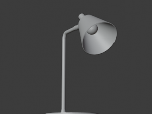 lamp and table to use in the bedroom 3D मॉडल