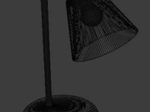 lamp and table to use in the bedroom 3D मॉडल