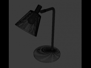 lamp and table to use in the bedroom 3D मॉडल