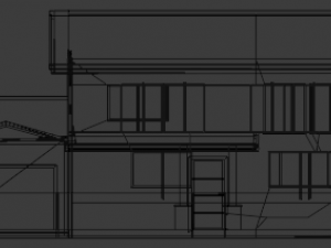 american house Model 3D