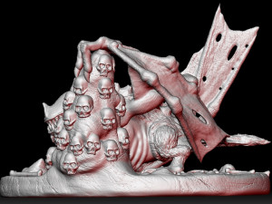 camazotz 3D 프린트 모델
