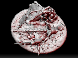 camazotz 3D 프린트 모델