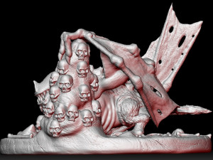 camazotz 3D 프린트 모델