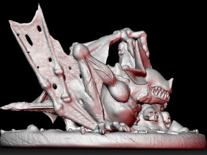 camazotz 3D 프린트 모델