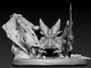 camazotz 3D 프린트 모델