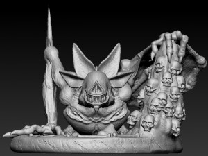 camazotz 3D 프린트 모델