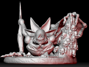 camazotz 3D 프린트 모델