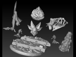 camazotz 3D 프린트 모델