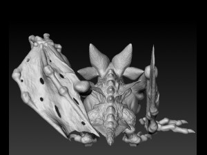 camazotz 3D 프린트 모델