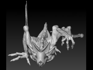 camazotz 3D 프린트 모델