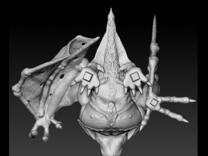 camazotz 3D 프린트 모델