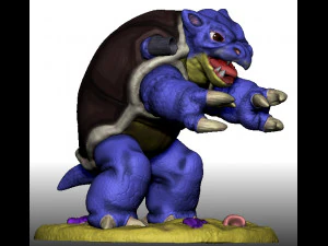 blastoise Model do druku 3D