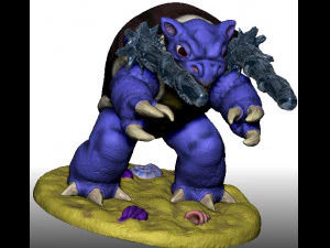 blastoise 3D Print Model