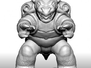 blastoise 3D Baskı Modeli