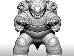 blastoise 3D Baskı Modeli
