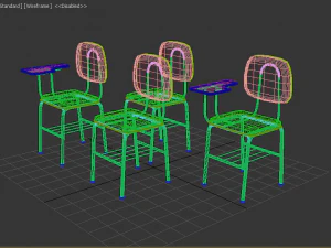student chair 3D Model