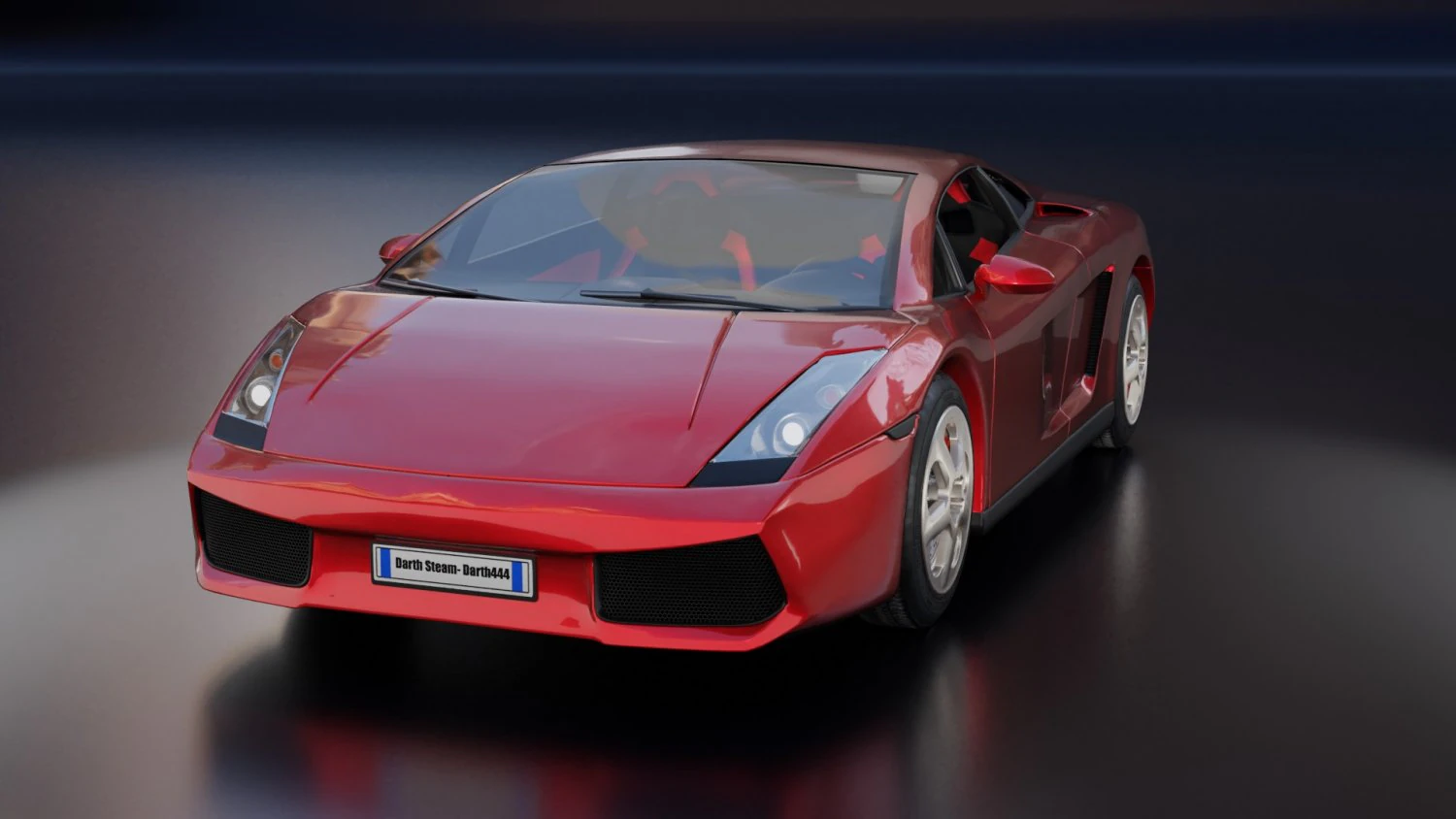 sport car 3D Model .c4d .max .obj .3ds .fbx .stl .blend