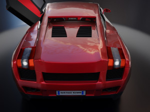 sport car 3D-Modell
