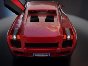 sport car 3D Model