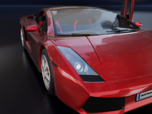 sport car 3D-Modell