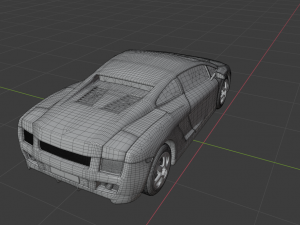 sport car 3D-Modell