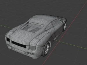 sport car 3D Model