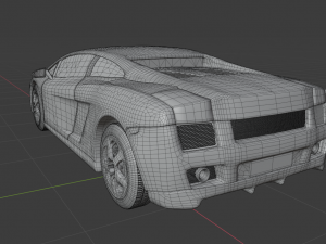 sport car 3D-Modell