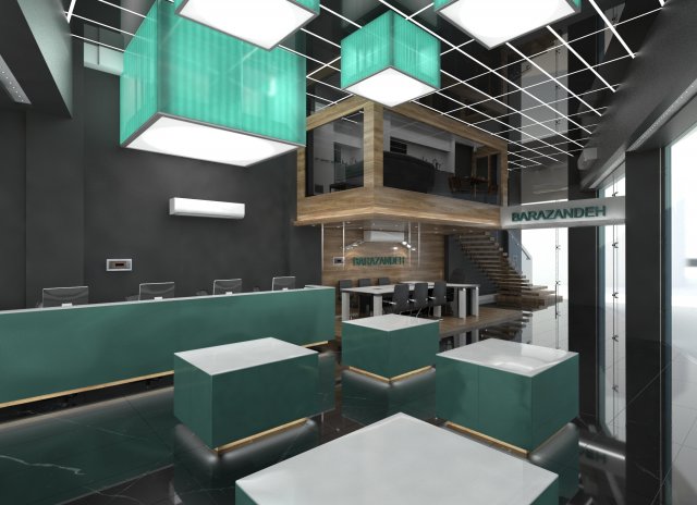 interior design of store 3D Model .c4d .max .obj .3ds .fbx .stl .blend 